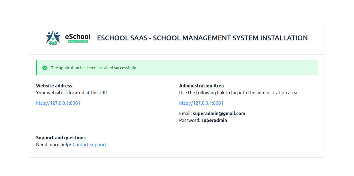 e-School Saas